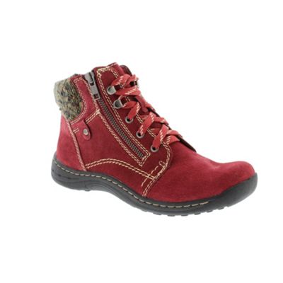 Red 'Scarlet Denver' ladies boots